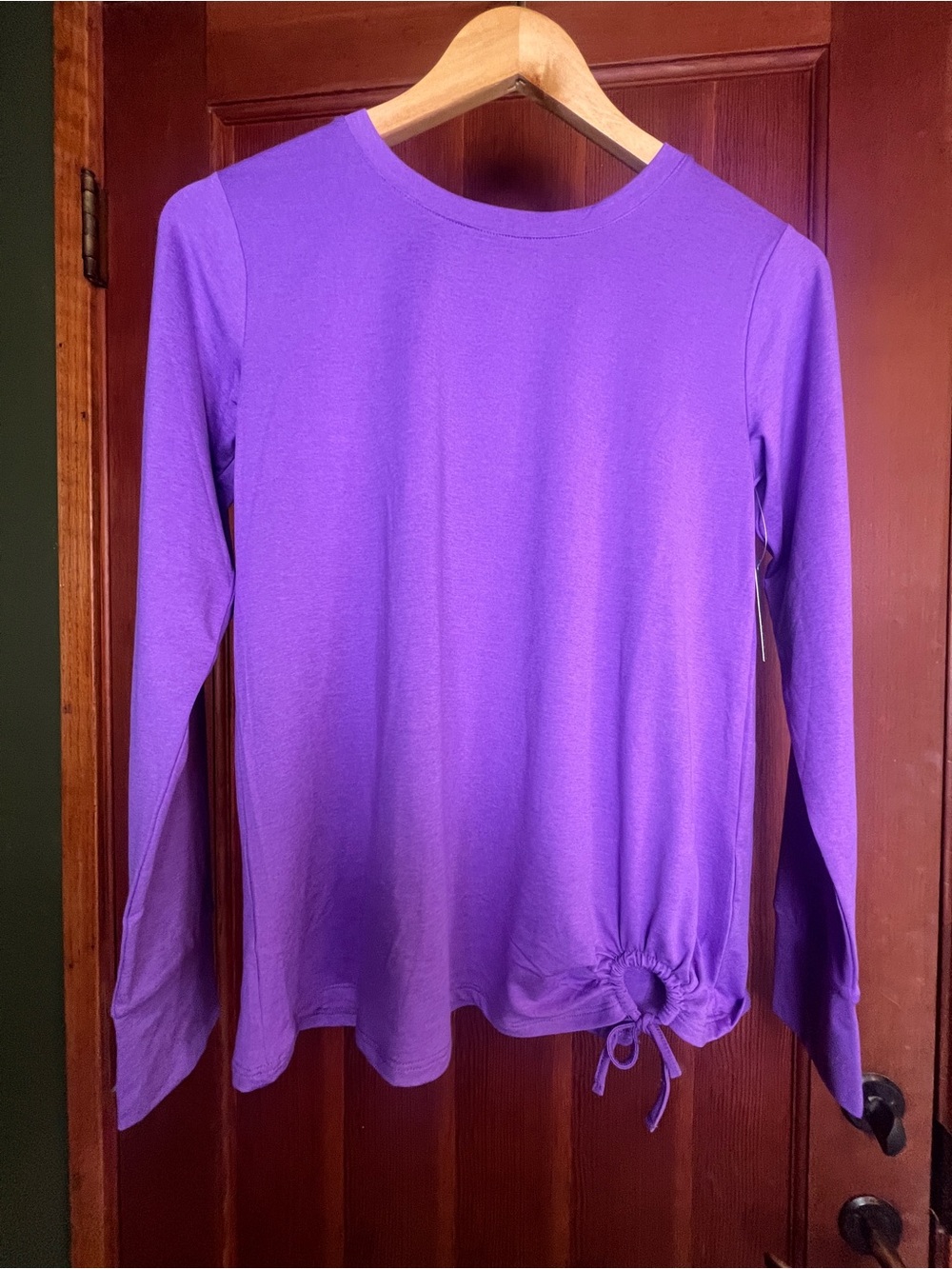 We Wander Girls Purple Long Sleeve Active Top | L 12–14 or Women’s Small Fit